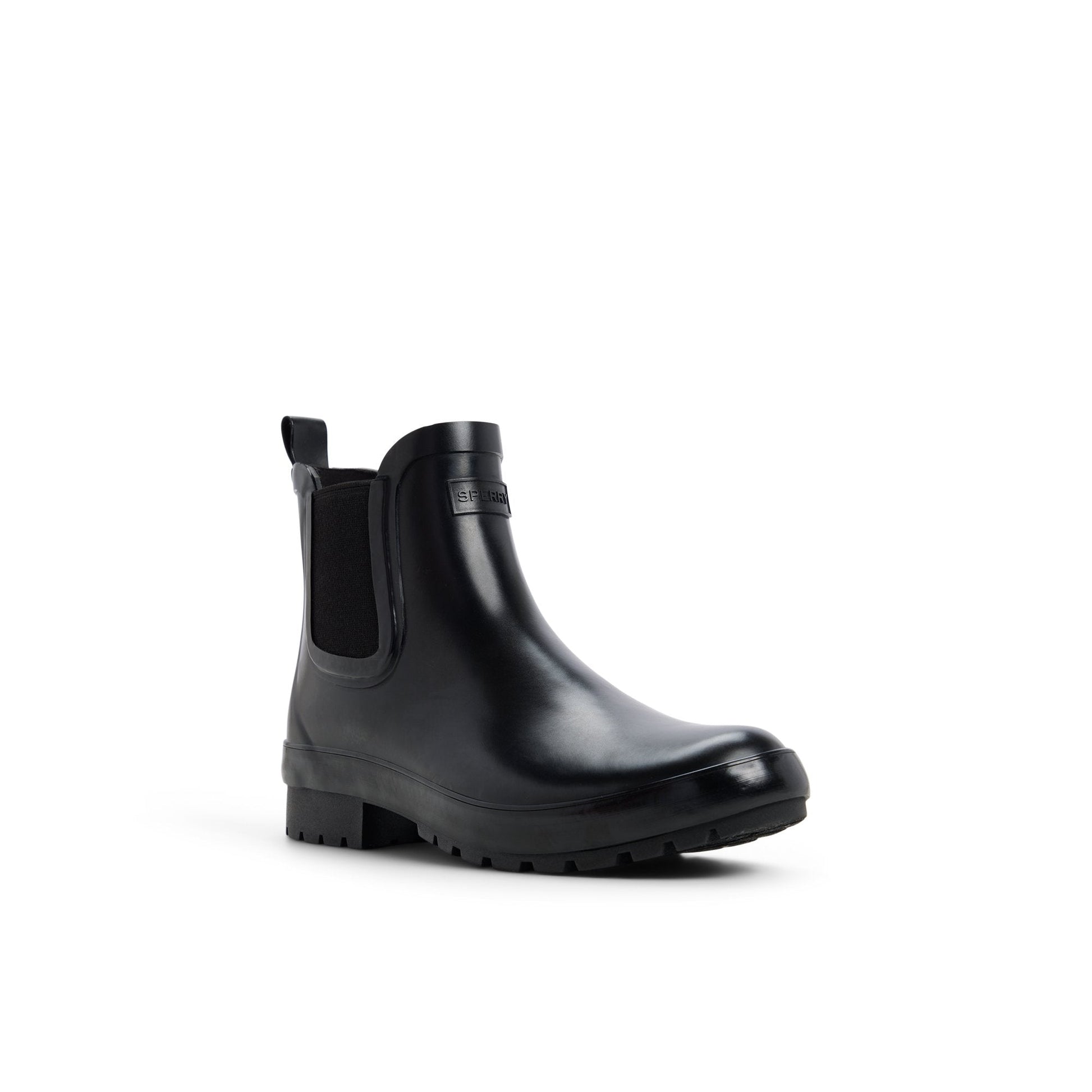 Sperry Drizzle Chelsea Rain Boot Black