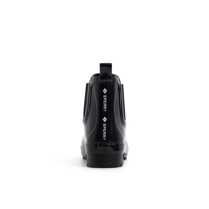 Sperry Drizzle Chelsea Rain Boot Black