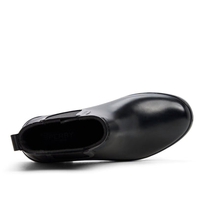 Sperry Drizzle Chelsea Rain Boot Black