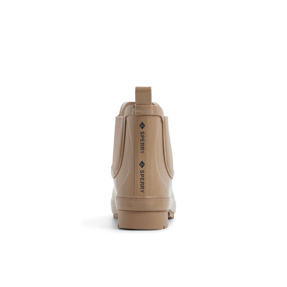 Sperry Drizzle Chelsea Rain Boot Taupe