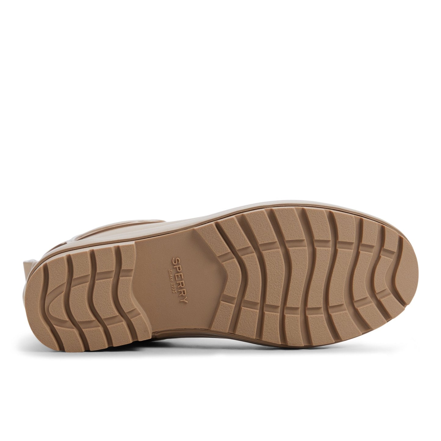 Sperry Drizzle Chelsea Rain Boot Taupe