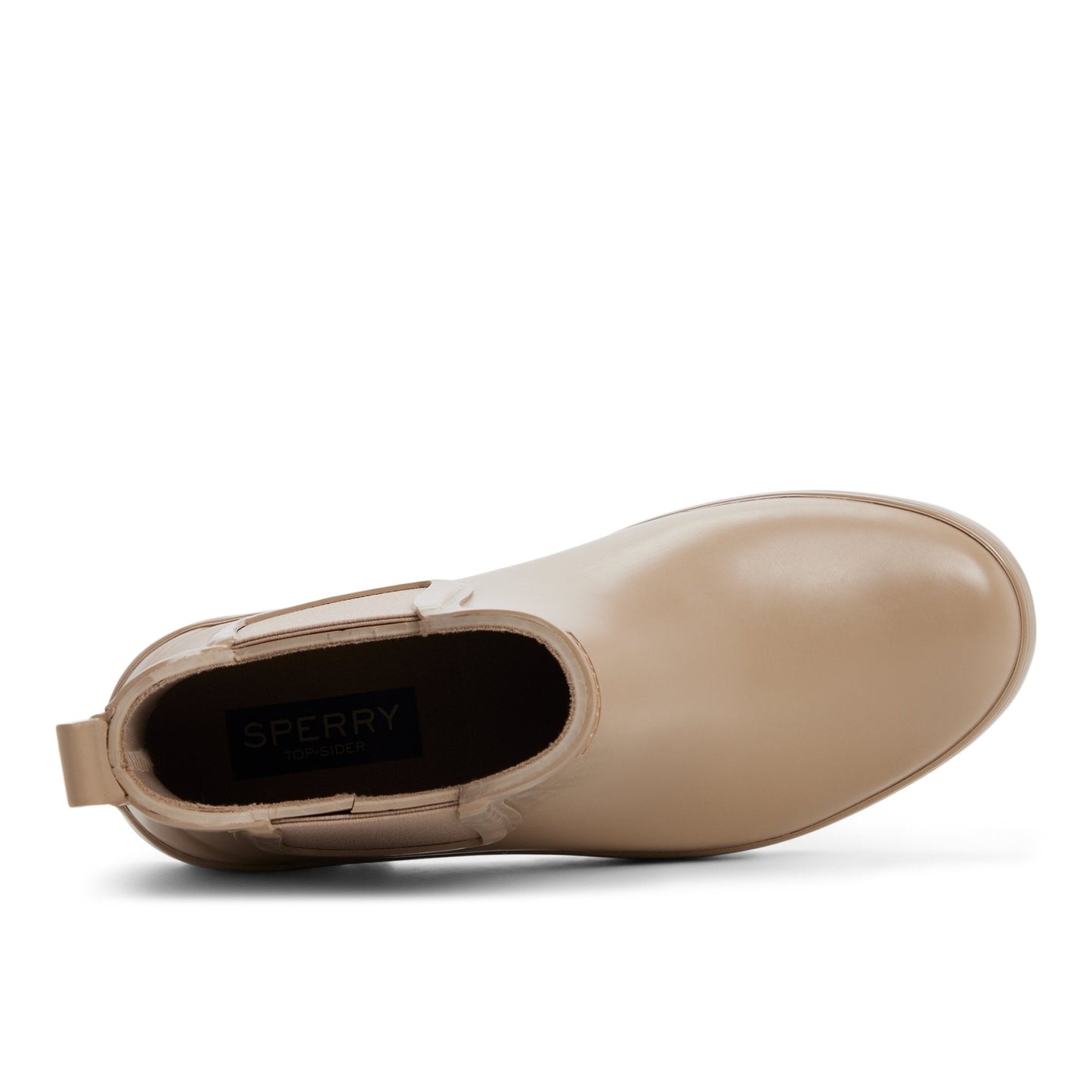 Sperry Drizzle Chelsea Rain Boot Taupe