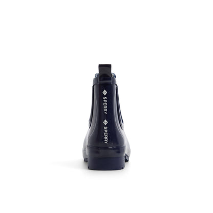 Sperry Drizzle Chelsea Rain Boot Navy