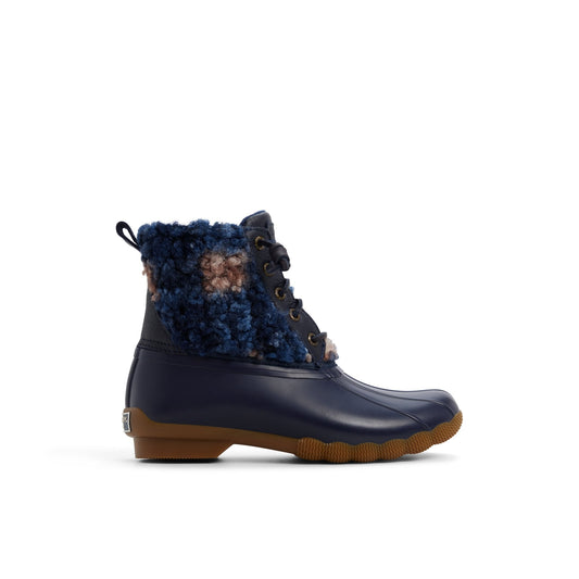 Sperry Saltwater Duck Lug Boot Navy