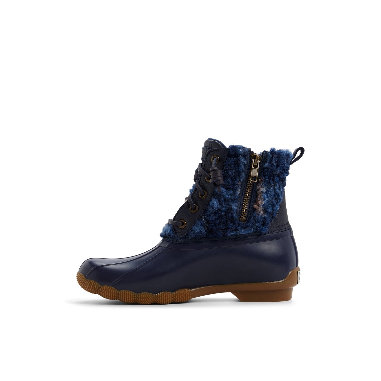 Sperry Saltwater Duck Lug Boot Navy