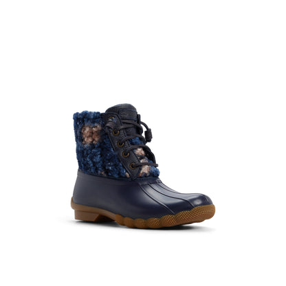 Sperry Saltwater Duck Lug Boot Navy