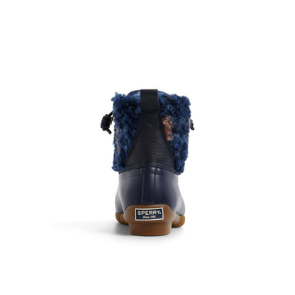 Sperry Saltwater Duck Lug Boot Navy