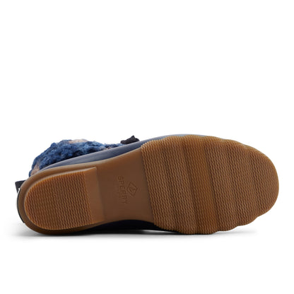 Sperry Saltwater Duck Lug Boot Navy