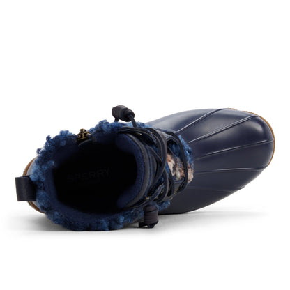 Sperry Saltwater Duck Lug Boot Navy