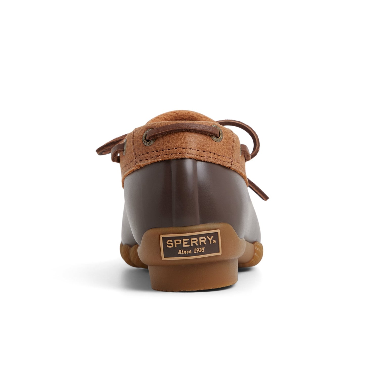 Sperry Saltwater 1 Eye Duck Shoe Medium brown