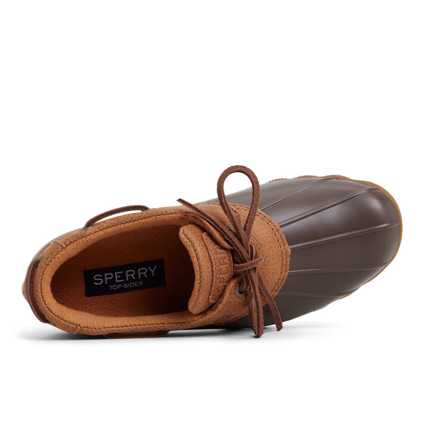 Sperry Saltwater 1 Eye Duck Shoe Medium brown
