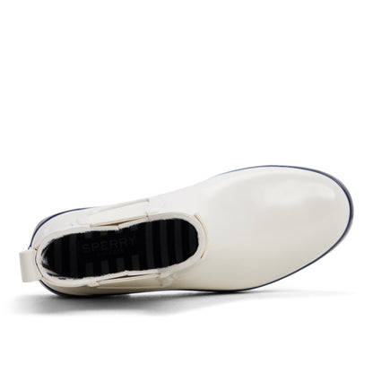 Sperry Drizzle Chelsea Rain Boot Cream