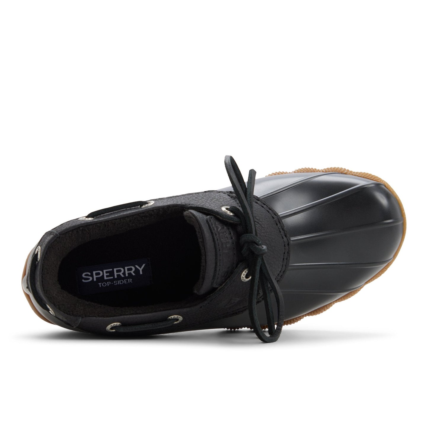 Sperry Saltwater 1 Eye Duck Shoe Black