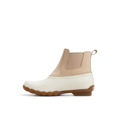 Sperry Saltwater Duck Chelsea Boot Ivory
