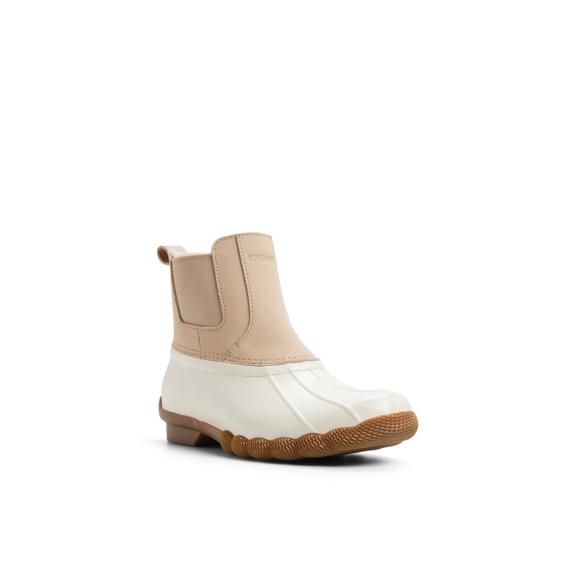Sperry Saltwater Duck Chelsea Boot Ivory