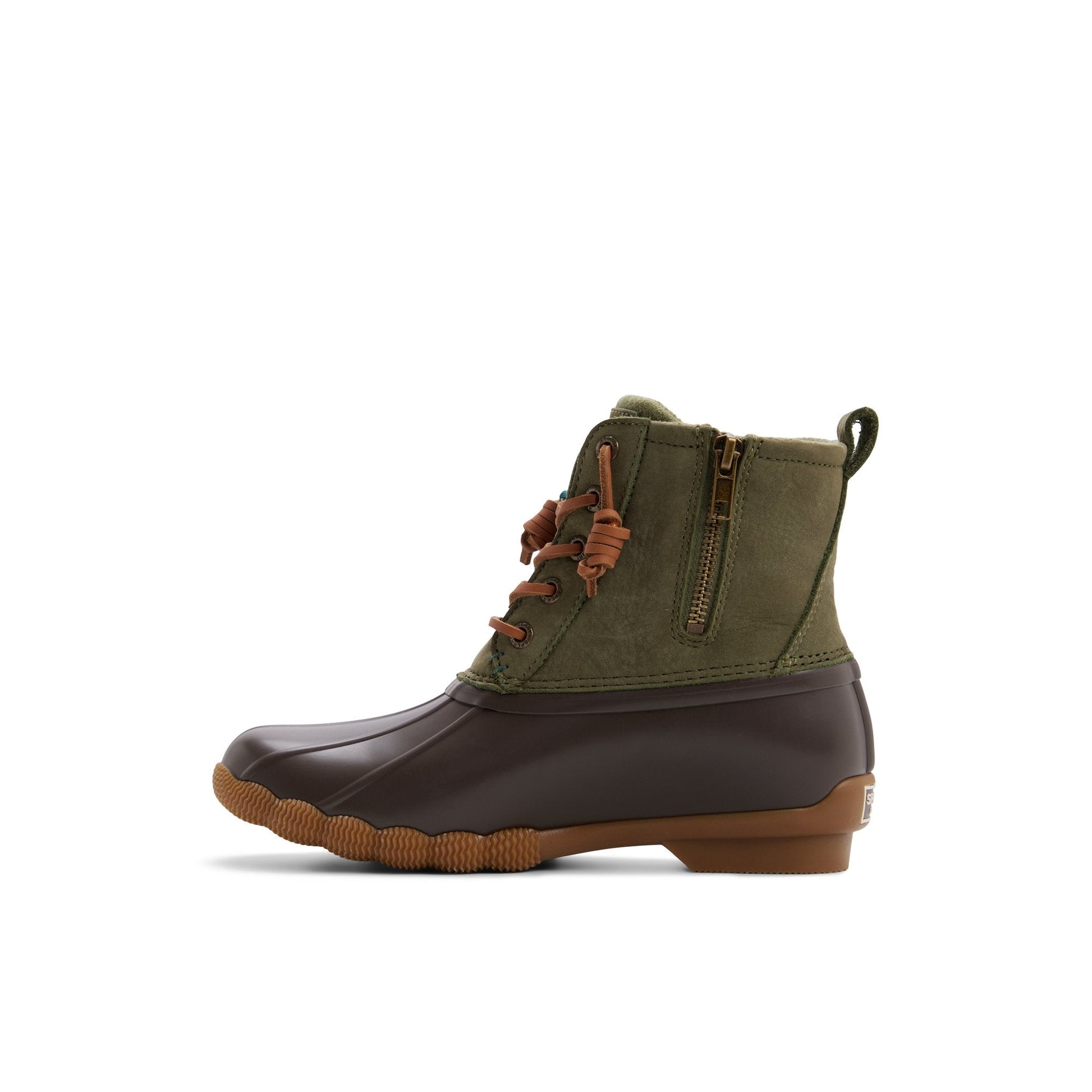 Sperry Saltwater Duck Lug Boot Olive