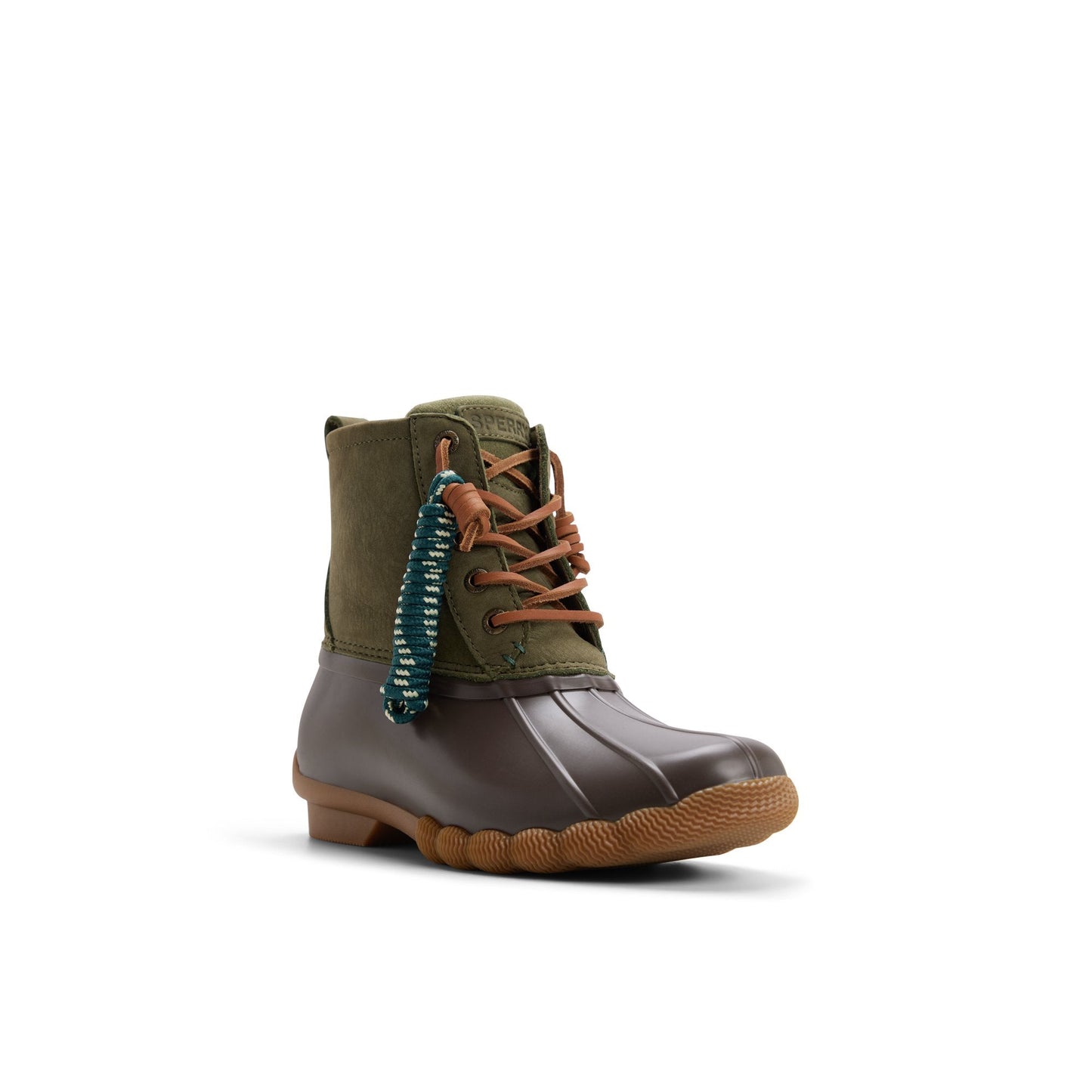 Sperry Saltwater Duck Lug Boot Olive