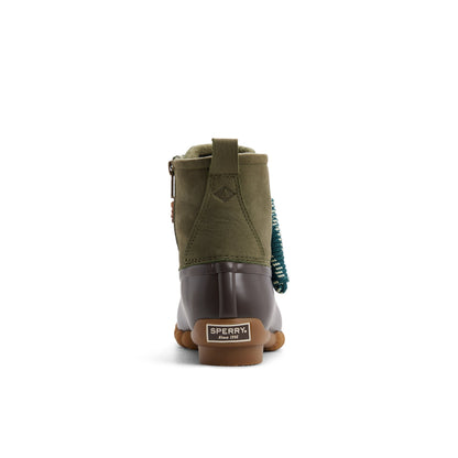 Sperry Saltwater Duck Lug Boot Olive