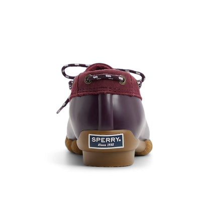 Sperry Saltwater 1 Eye Duck Shoe Bordo