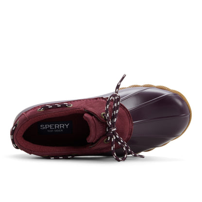 Sperry Saltwater 1 Eye Duck Shoe Bordo