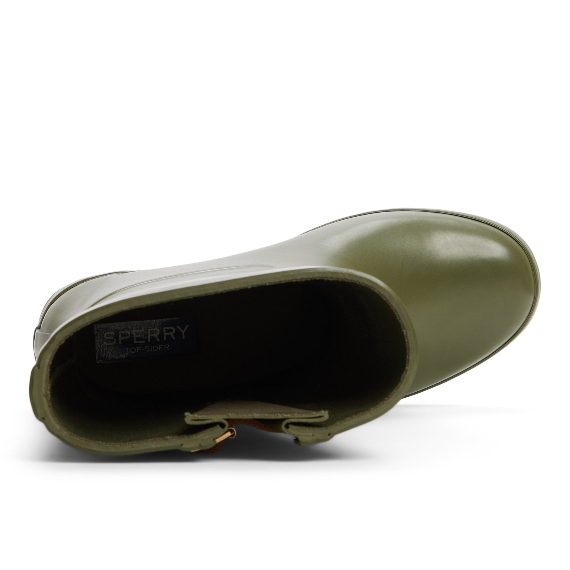 Sperry Drizzle Mid Calf Rain Boot Khaki