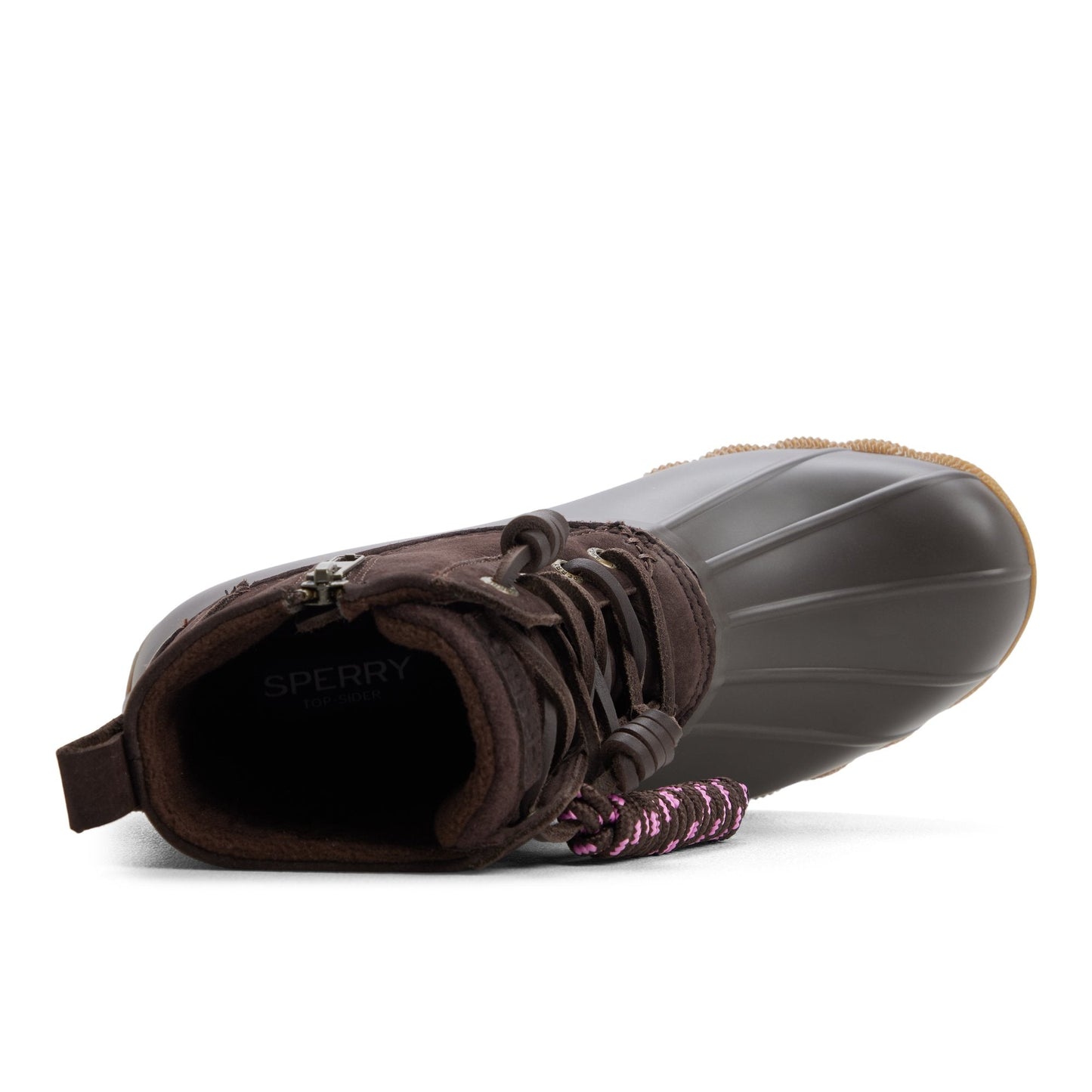 Sperry Saltwater Duck Lug Boot Dark brown