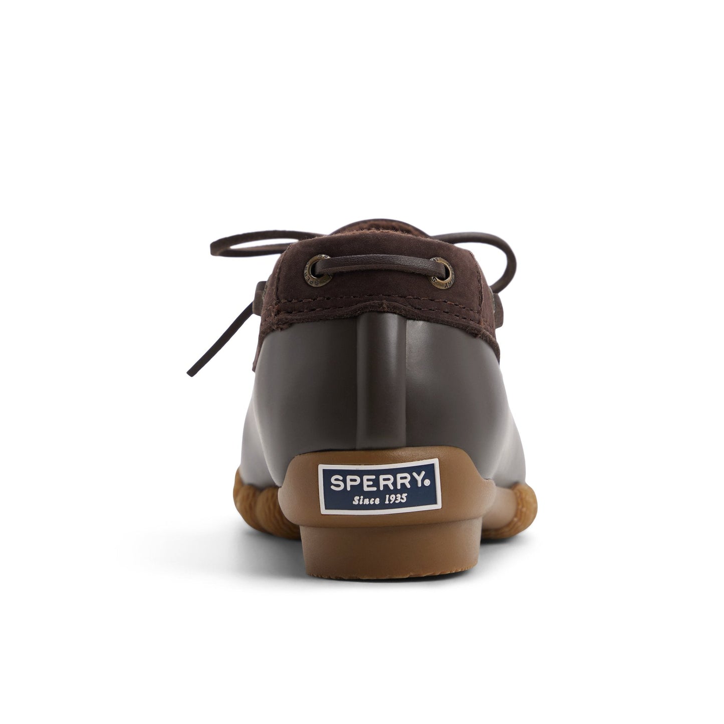Sperry Saltwater 1 Eye Duck Shoe Dark brown