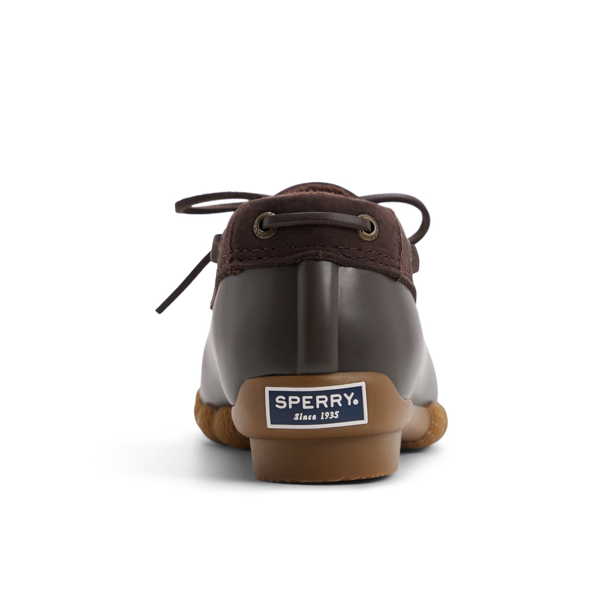 Sperry Saltwater 1 Eye Duck Shoe Dark brown