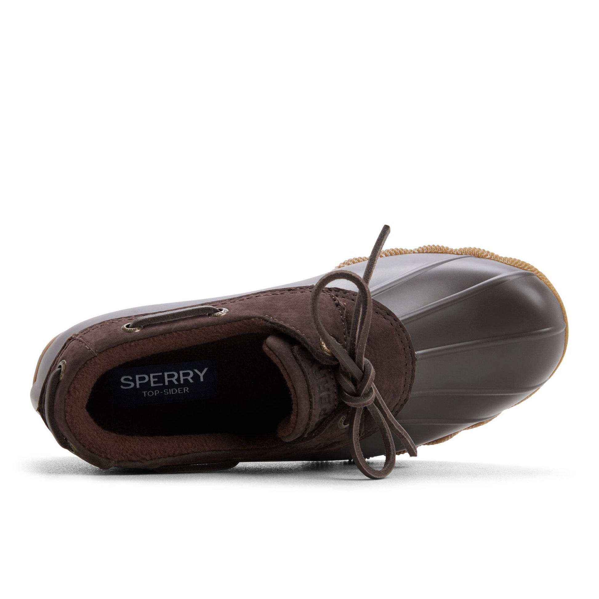 Sperry Saltwater 1 Eye Duck Shoe Dark brown