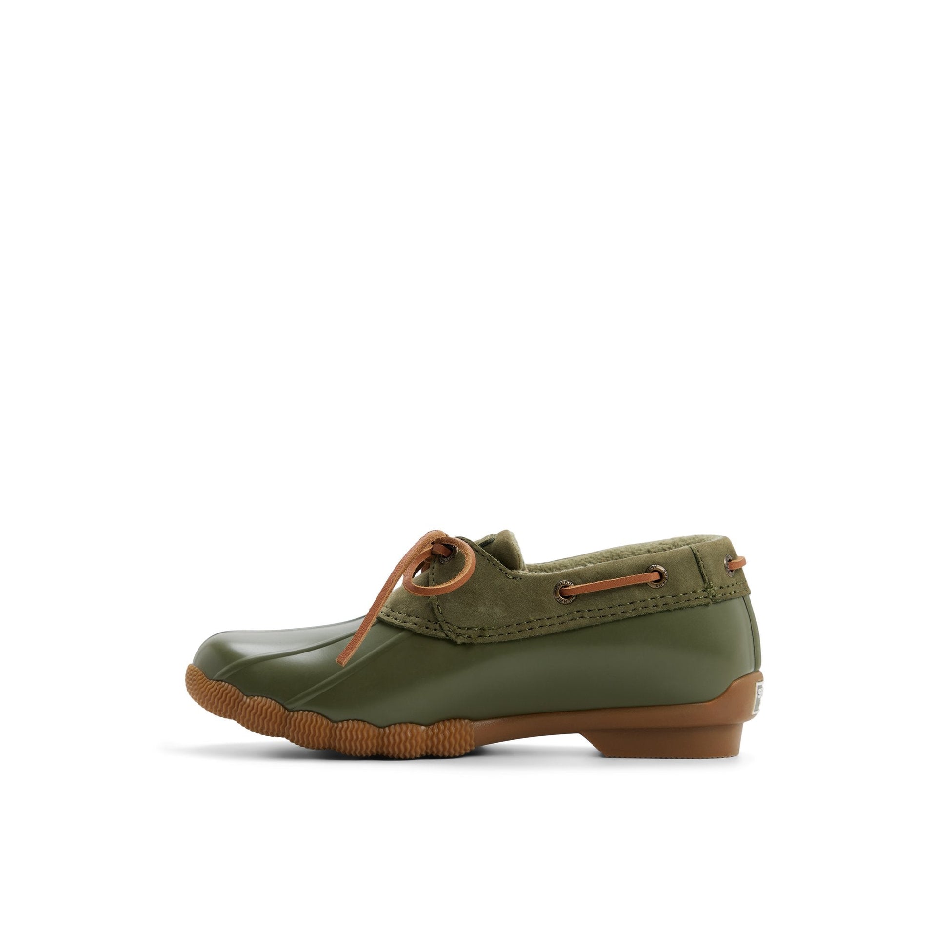 Sperry Saltwater 1 Eye Duck Shoe Olive