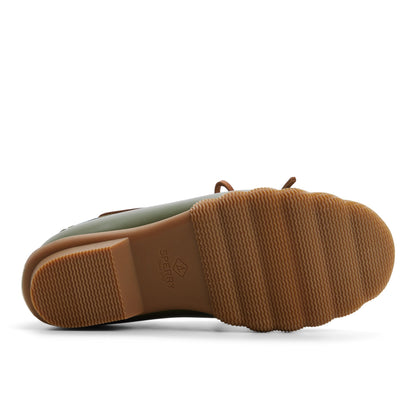 Sperry Saltwater 1 Eye Duck Shoe Olive