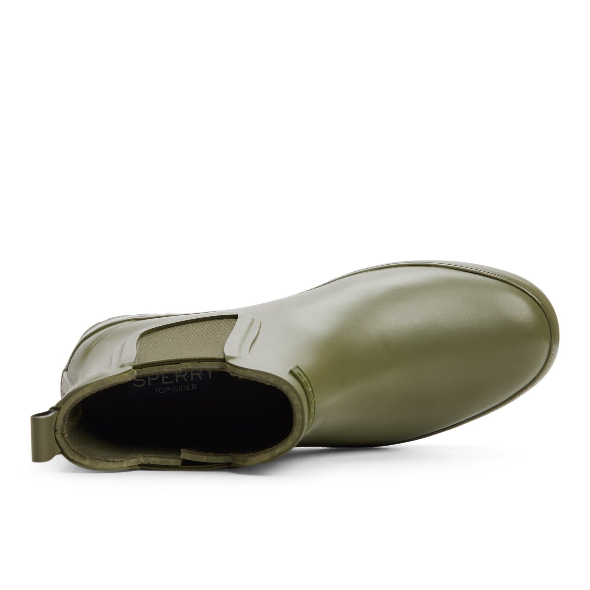 Sperry Drizzle Chelsea Rain Boot Olive