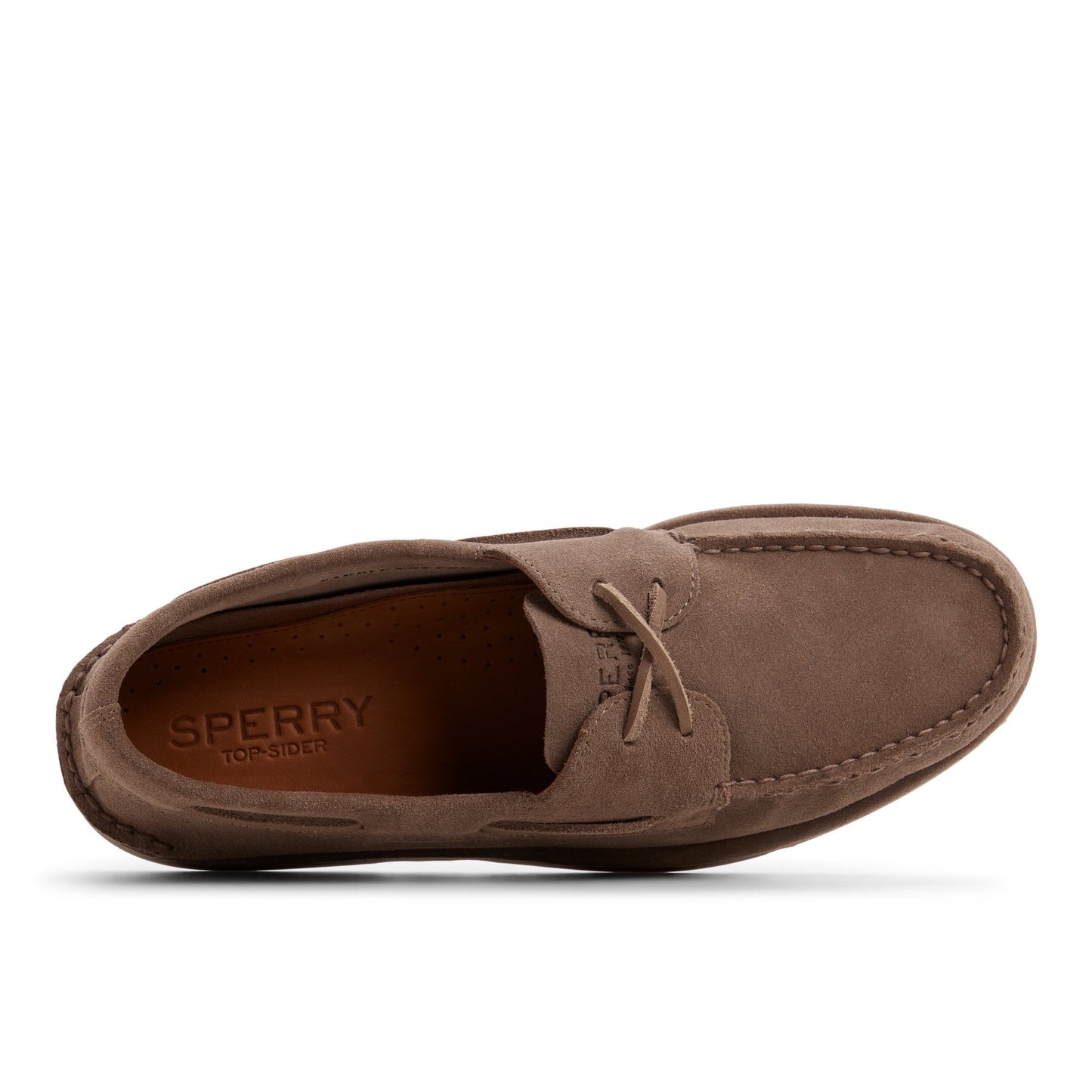 Sperry Authentic Original 2-Eye Ripple Lug Boat Shoe Grey