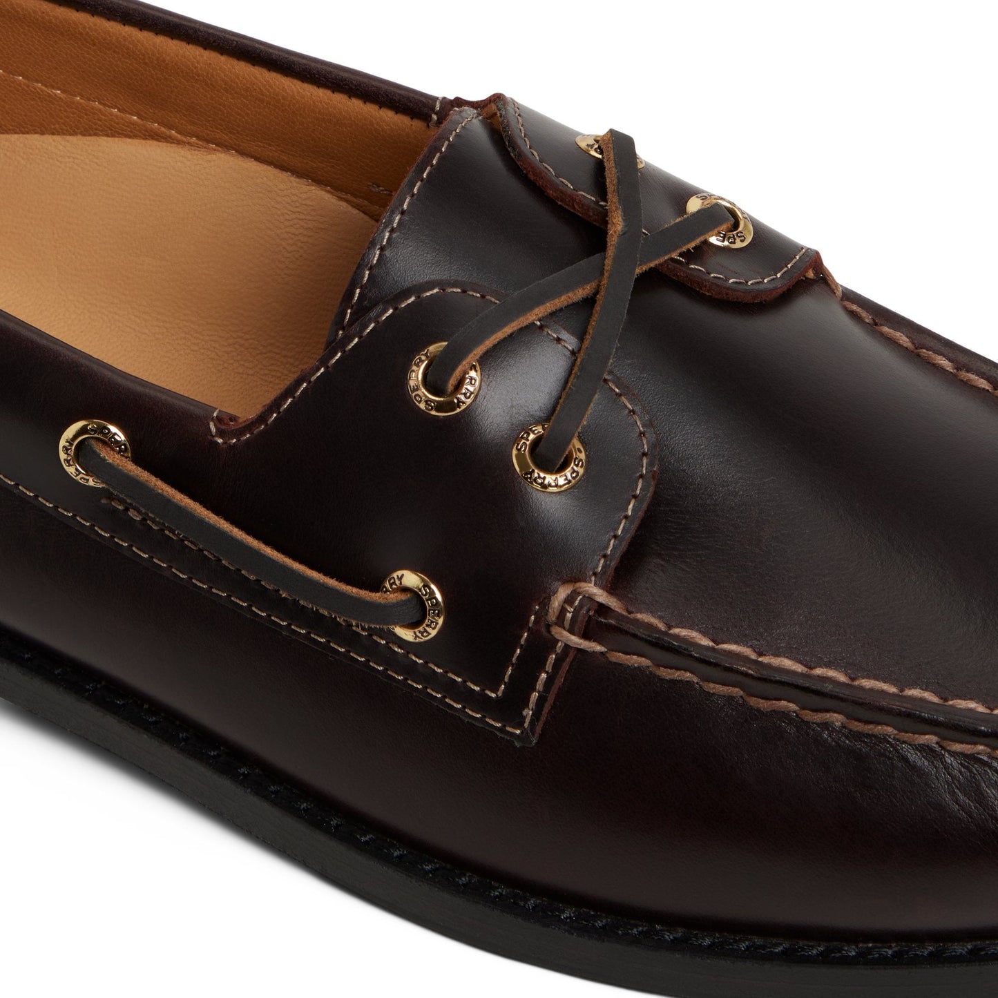Sperry Prescott Boat Shoe Amaretto