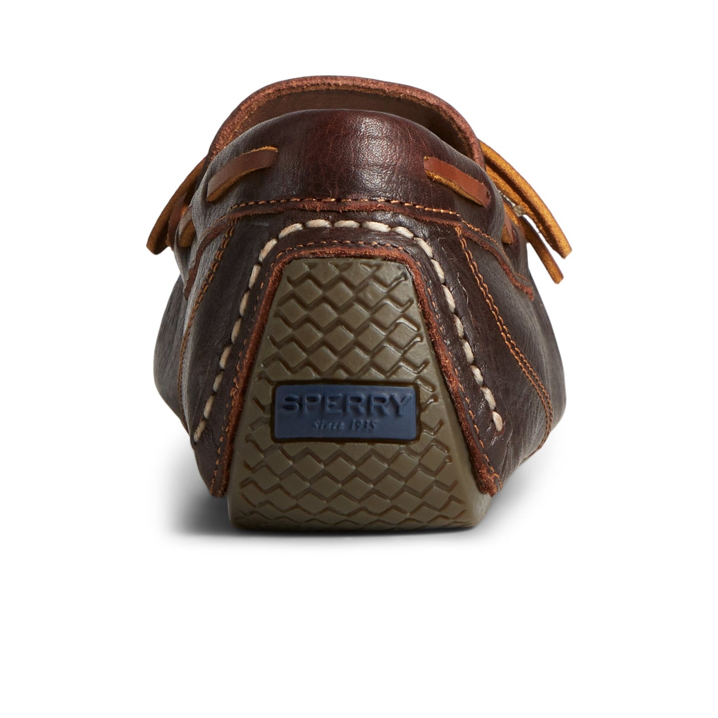 Sperry Davenport Pull Up Leather 1-Eye Driver Brown
