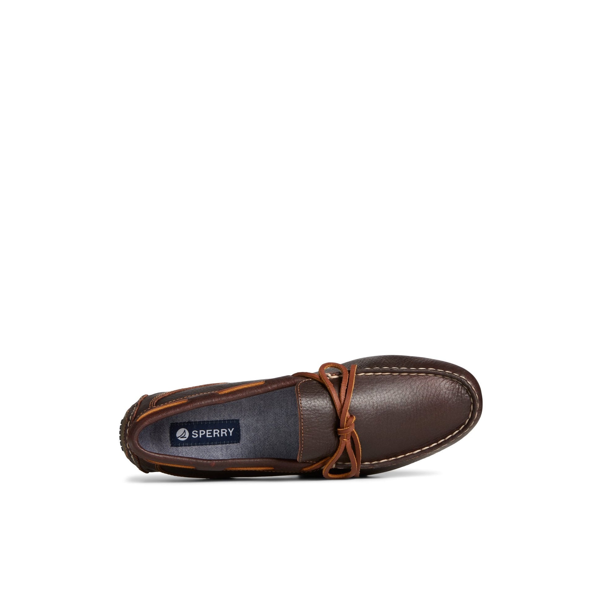 Sperry Davenport Pull Up Leather 1-Eye Driver Brown