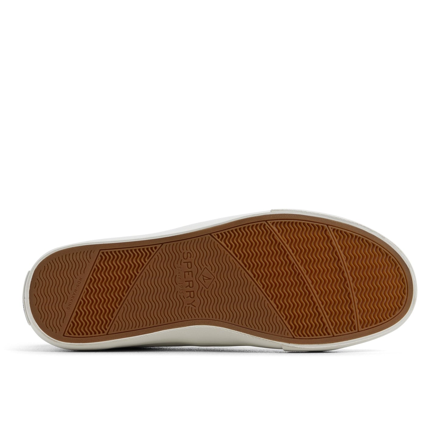 Sperry Helm Lace to Toe Sneaker White