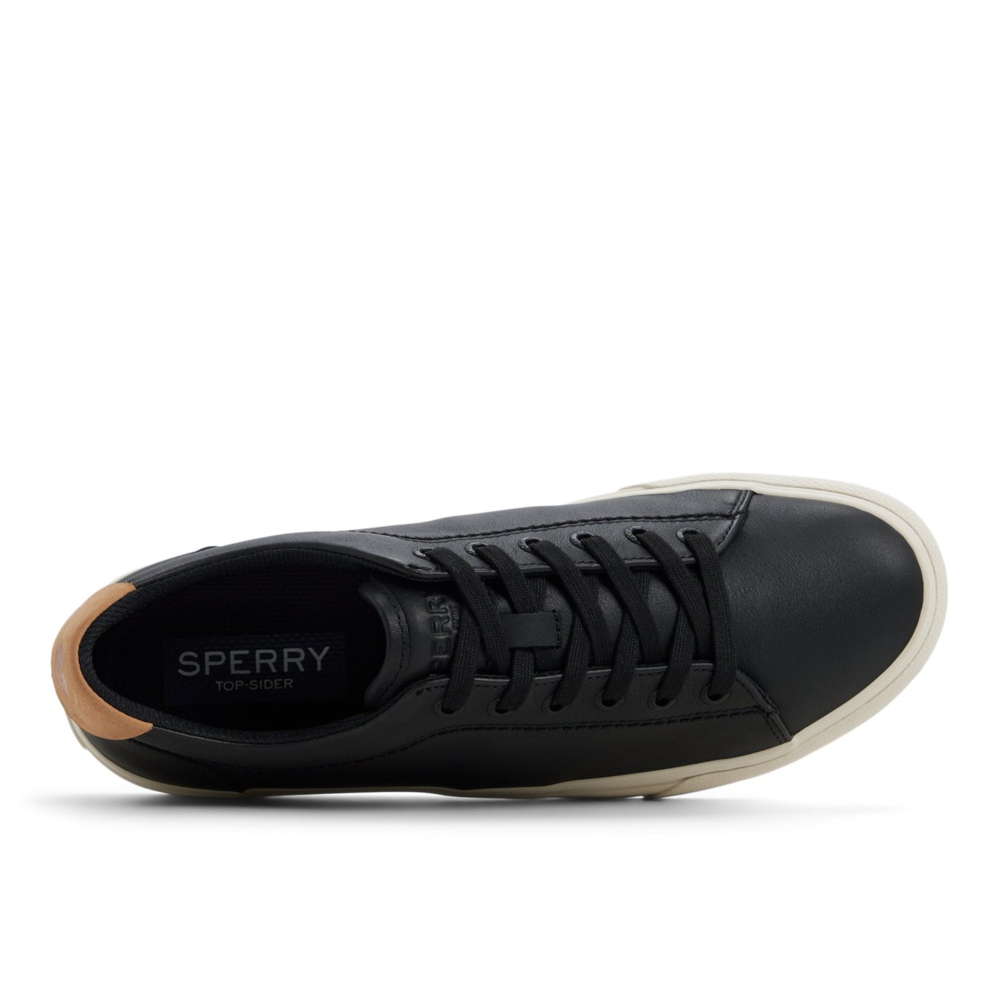 Sperry Helm Lace to Toe Sneaker Black