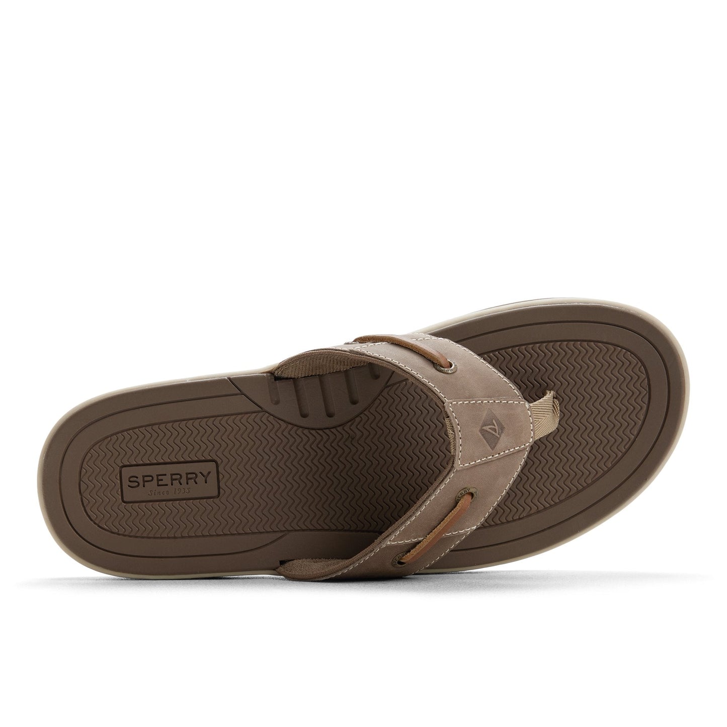 Sperry Baitfish Thong Sandal Taupe