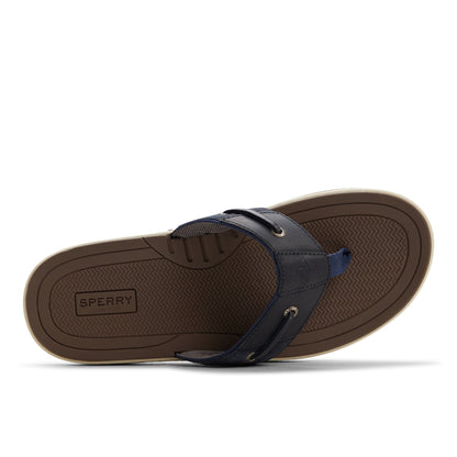 Sperry Baitfish Thong Sandal Navy