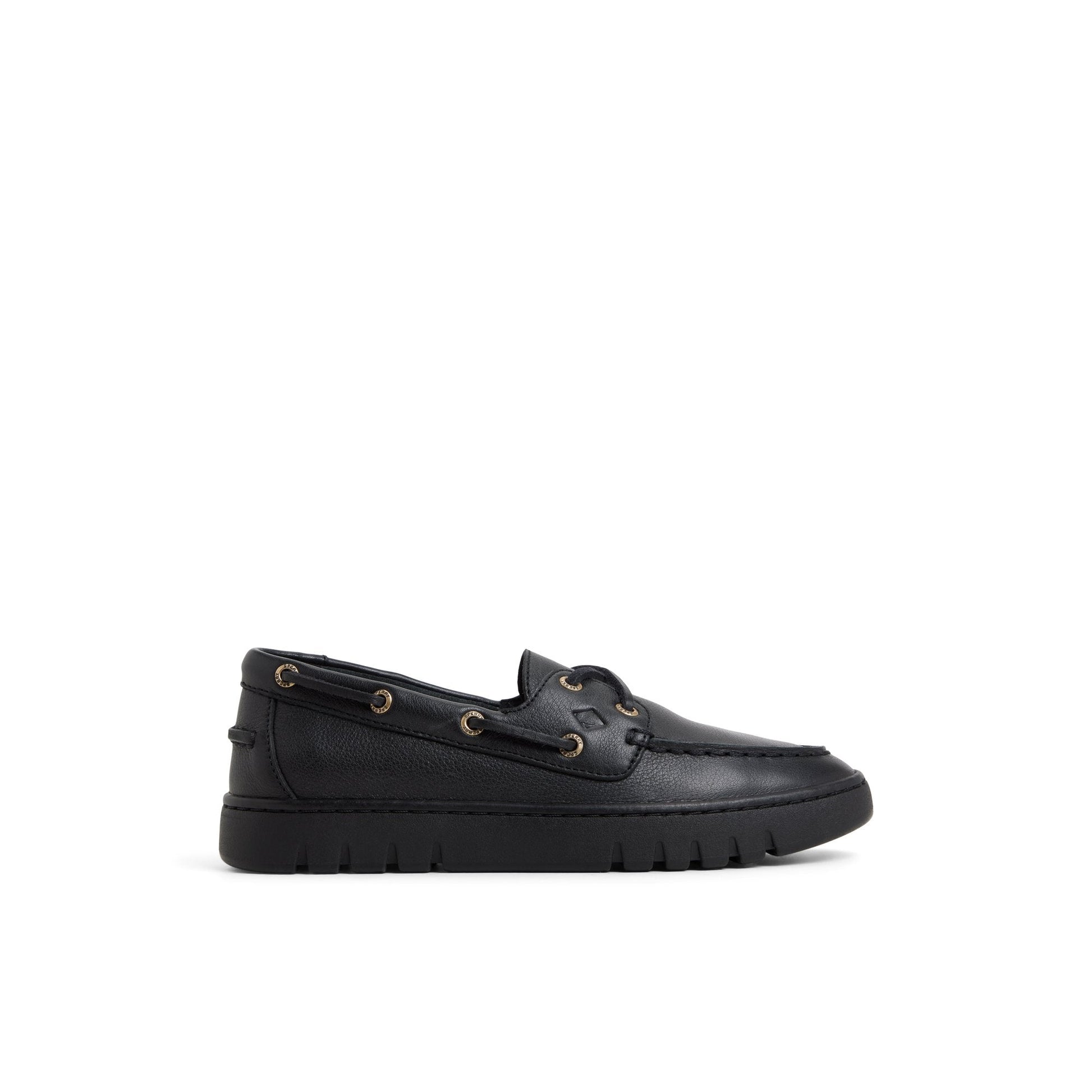 Sperry Keely Boat Shoe Black/black