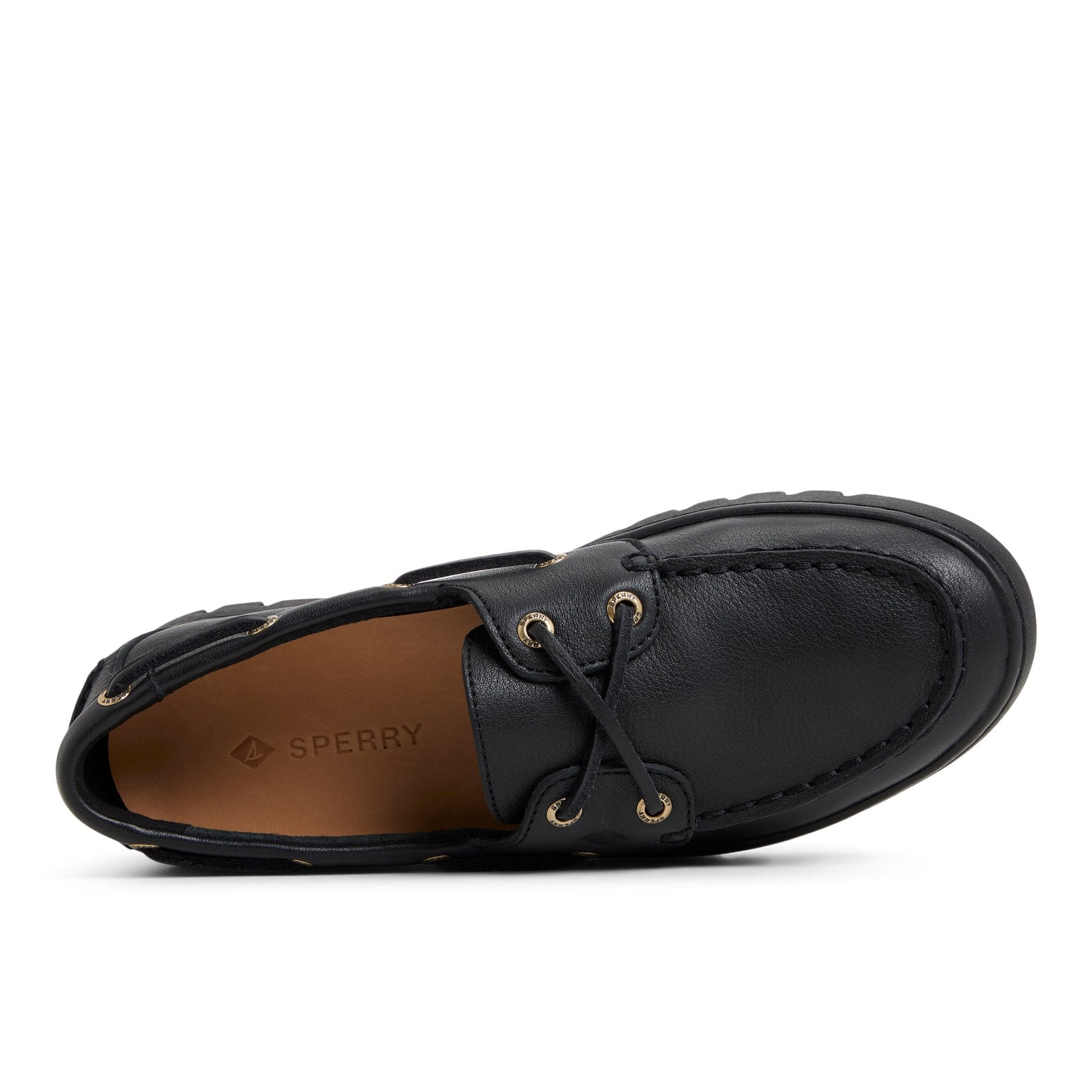 Sperry Keely Boat Shoe Black/black