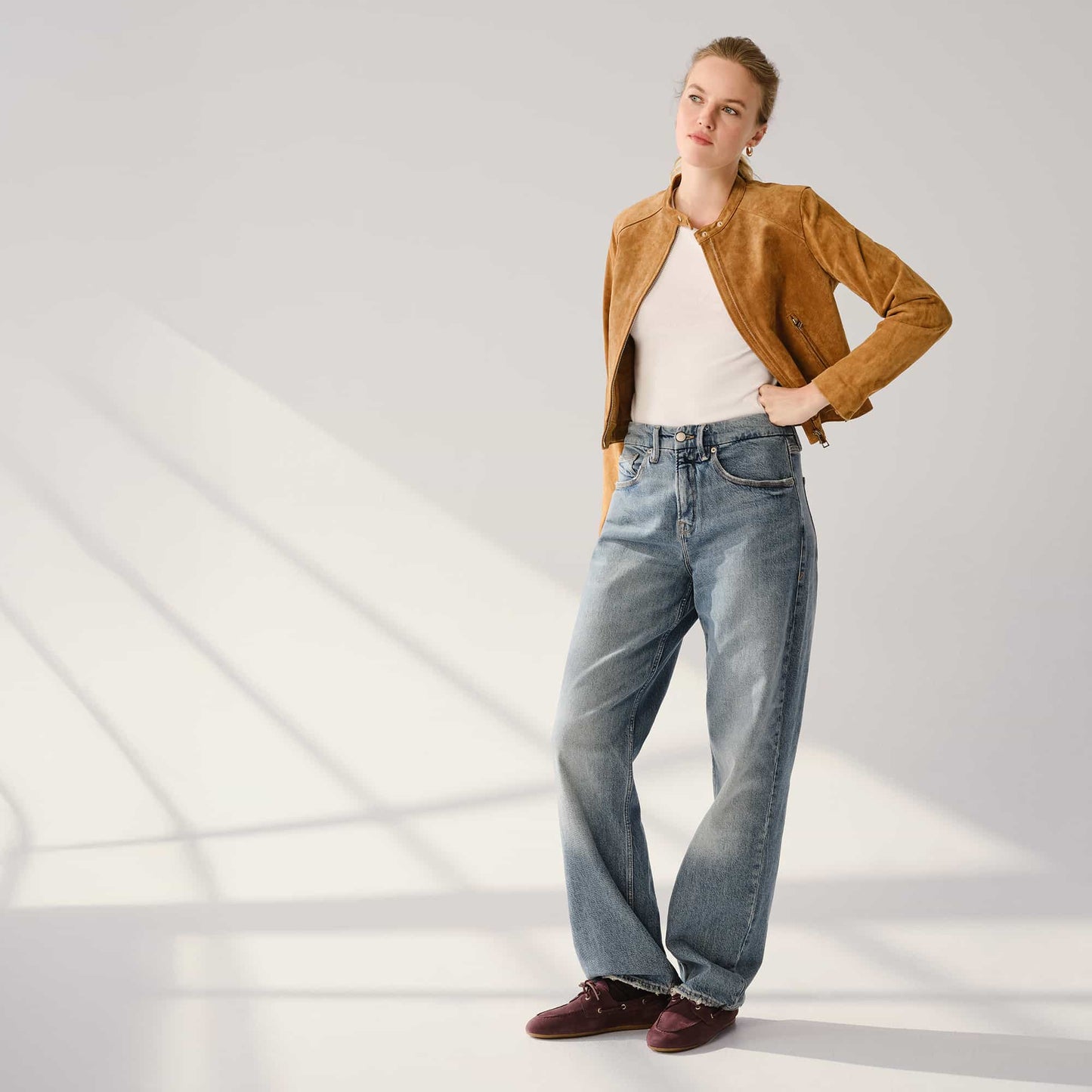 Sperry Slim Boat Shoe Prune