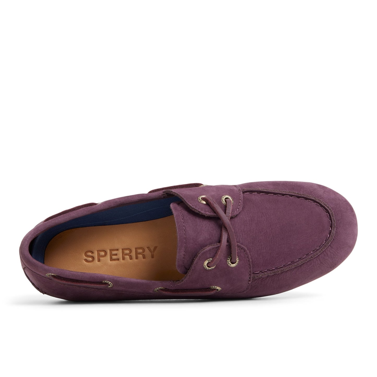 Sperry Slim Boat Shoe Prune