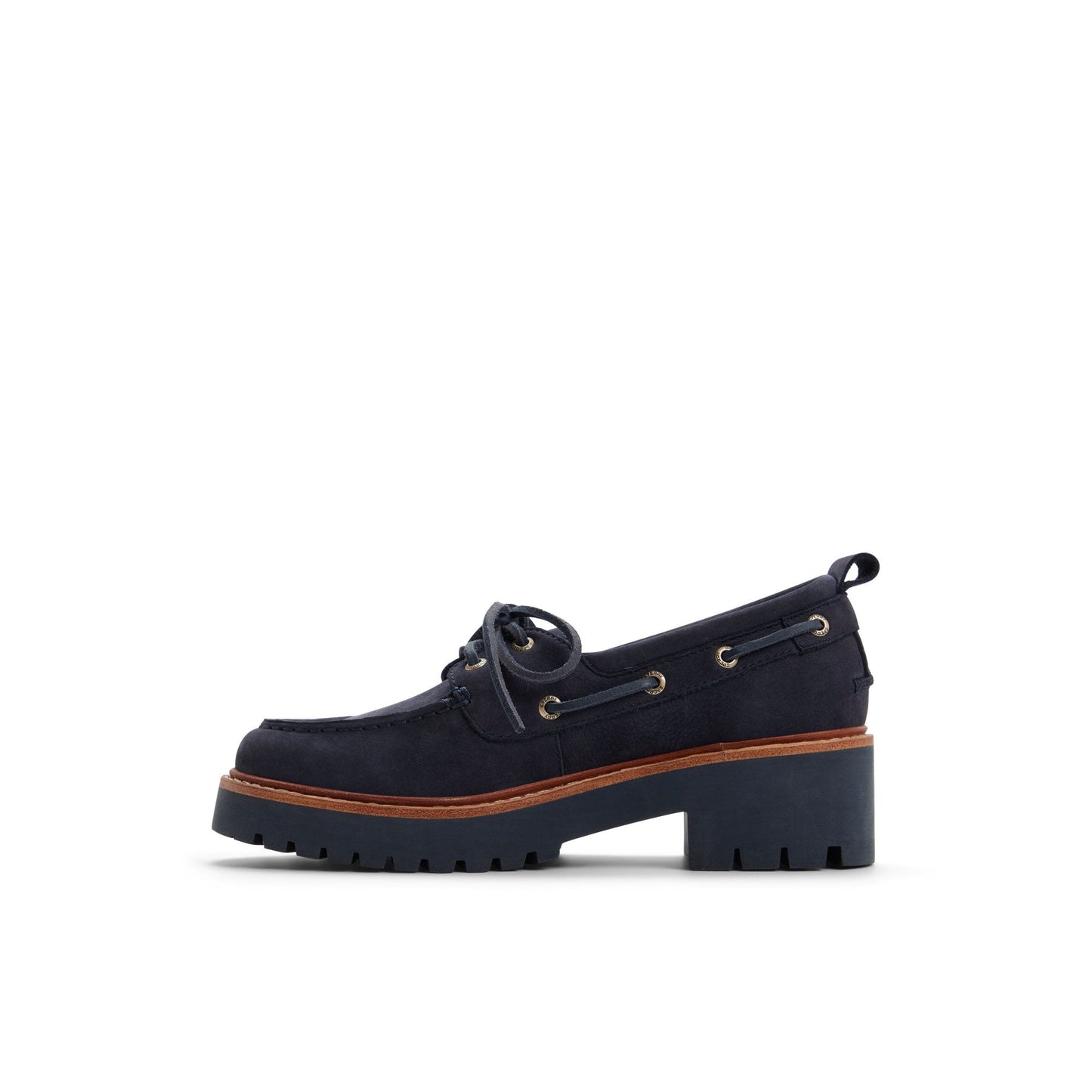 Sperry Authentic Original 2 Eye Lug Boat Shoe Navy