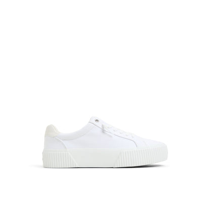 Sperry Bermuda Lace to Toe Platform Sneakers White
