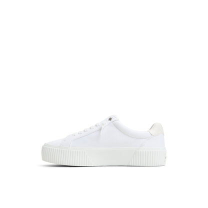 Sperry Bermuda Lace to Toe Platform Sneakers White