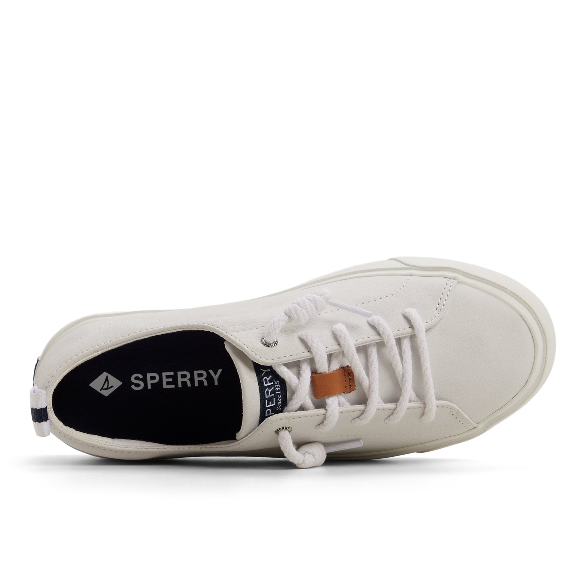 Sperry Cove Lace to Toe Sneaker White