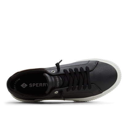 Sperry Bermuda Lace to Toe Platform Sneakers Black
