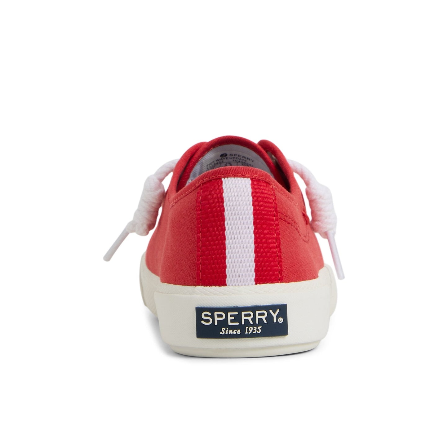 Sperry Pierwave 2 Lace to Toe Sneaker Red